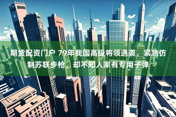 期货配资门户 79年我国高级将领遇袭，紧急仿制苏联步枪，却不知人家有专用子弹