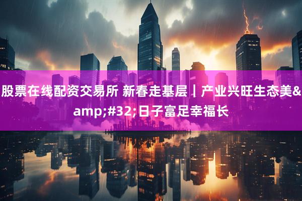 股票在线配资交易所 新春走基层｜产业兴旺生态美 日子富足幸福长